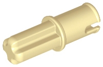 Pin z osią 10szt. PIASKOWY LEGO Technic 3749 6562