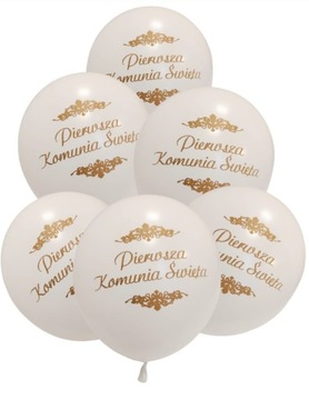 BALONY PIERWSZA KOMUNIA ŚWIĘTA (12