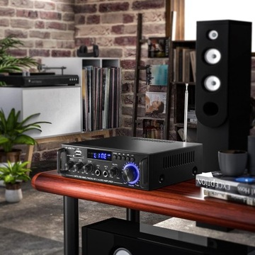 СТЕРЕОРЕСИВЕР ЦИФРОВОЙ УСИЛИТЕЛЬ BT-298PRO BLUETOOTH 5.0