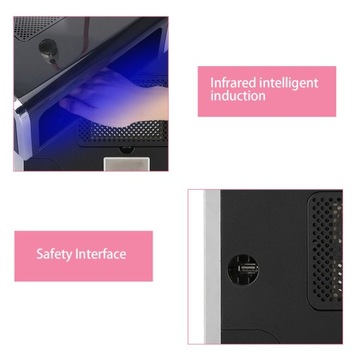 Odpylacz 4 w 1 o mocy 108 W, odsysacz do paznokci, lampa do 7I