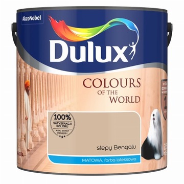 DULUX KOLORY ŚWIATA 2,5L - Stepy Bengalu