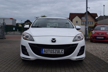 Mazda 3 II Sedan 2.0 MZR 151KM 2010 Mazda 3 2.0 Benzyna, 5-drzwi, Biala-Perla, Serwisowany, Elegancki, Rok Gwa, zdjęcie 3