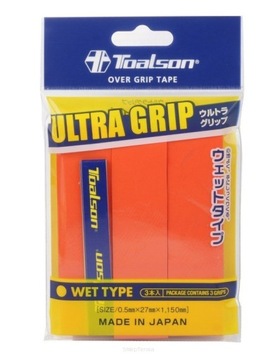 Owijka wierzchnia Toalson Ultra Grip 3P pomarańcz