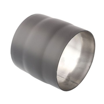 Złączka spalinowa czarna męska fi 120 mm Darco