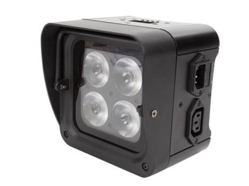 Светодиодный напольный точечный светильник для дискотек 4х4 Вт RGB-UV