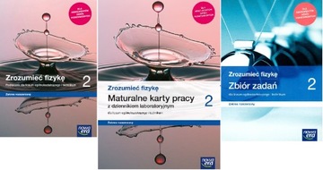 PAKIET Fizyka 2 Zrozumieć fizykę podr+karty+zbiór
