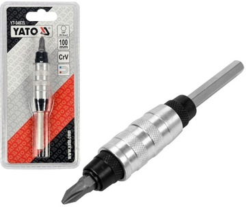 АДАПТЕР ДЛЯ РУЧКИ YATO 1/4'' УГЛОВОЙ АДАПТЕР 100 мм