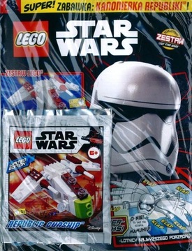 LEGO STAR WARS 1/2022 + KANONIERKA REPUBLIKI