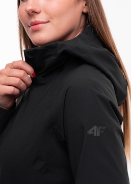 4F Kurtka damska softshell z kapturem rozsuwana przeciwdeszczowa roz. L