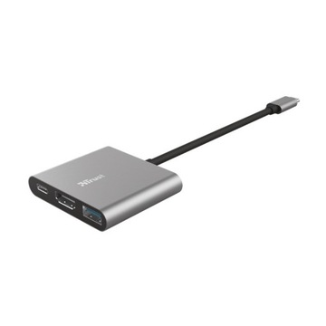 Адаптер TRUST DALYX 3-В-1 USB-C