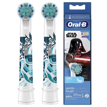 2 KOŃCÓWKI BRAUN ORAL-B STAR WARS DLA DZIECI