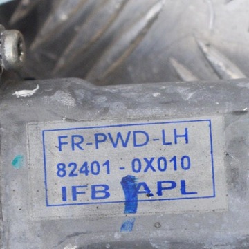 HYUNDAI I10 BA PŘEDNÍ LEVÝ MECHANIZMUS OKNO Z MOTOREM 82401-0X010 2014