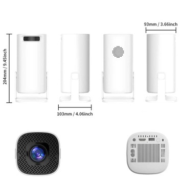 ПОРТАТИВНЫЙ ПРОЕКТОР SMART FULL HD ANDROID WIFI BT HDMI ВЕРСИЯ 2024 ГОДА