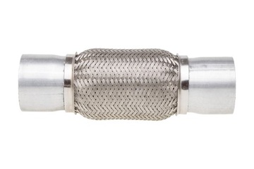 Złącze elastyczne łącznik elastyczny wydechu tłumik drgań 76x200mm | 3 cale
