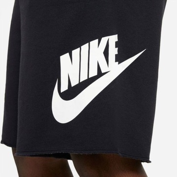 KRÓTKIE SPODENKI NIKE MĘSKIE CZARNE BAWEŁNA SZORTY AR2375 010 r. M