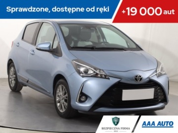 Toyota Yaris III Hatchback 5d Facelifting 2017 1.5 Dual VVT-iE 111KM 2017 Toyota Yaris 1.5 Dual VVT-i, Salon Polska, Klima