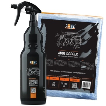 ADBL Interior Cleaner 1L + Dodger do wnętrza auta