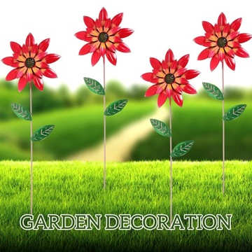 Металлическое цветочное украшение для сада и двора