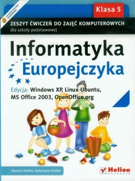 Informatyka Europejczyka klasa 5 zeszyt ćwiczeń