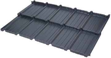 ПЛОСКАЯ МОДУЛЬНАЯ СТАЛЬНАЯ черепица BUDMAT MURANO X-MAT