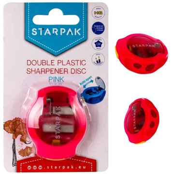 STARPAK TEMPERÓWKA PODWÓJNA Z POJEMNIKIEM RÓŻOWA