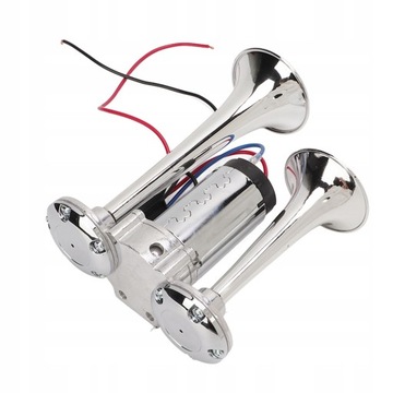 Воздушный звуковой сигнал для грузовика 12 В 130 дБ Двойная труба Super