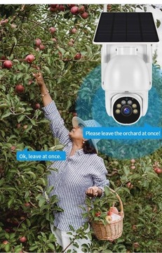 ВНЕШНЯЯ КАМЕРА С ПЕРЕКЛЮЧЕНИЕМ WIFI СОЛНЕЧНАЯ БАТАРЕЯ TUYA