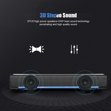 ДИНАМИК BASS SURROUND SOUND BOX, ВХОД 3,5 ММ