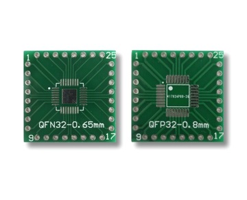 Adapter QFP32, TQFP32, QFN32 0.65mm 0.8mm 1 szt.