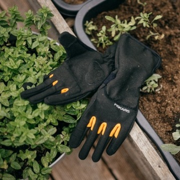 FISKARS Rękawice robocze długie rękawiczki ochronne ogrodowe do kolców r 10