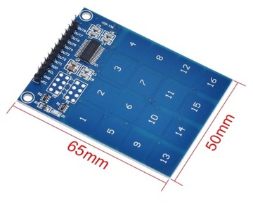 143 4x4 TTP229 Емкостная сенсорная клавиатура Arduino