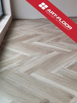 Виниловые планки Moduleo Parquetry Marsh с узором «елочка»