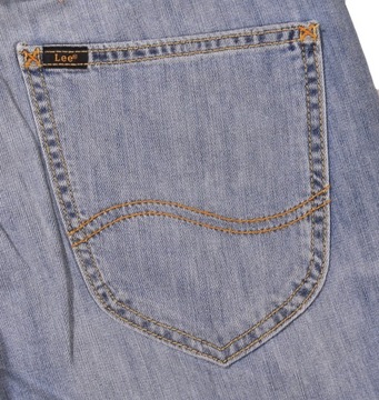 LEE spodnie BLUE jeans LOW slim POWELL _ W28 L34