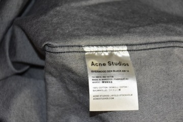 Acne Studios Ishwerwood Den black koszula męska 48