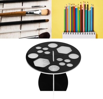 Держатель для кистей для макияжа, устойчивый, круглый, многофункциональная подставка.