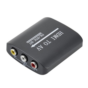 Конвертер изображения-адаптера с HDMI на AV RCA