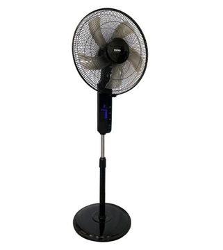 Напольный вентилятор EBERG FLY, напольный вентилятор, дистанционное управление, LED TIMER SWING, черный