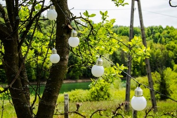 СОЛНЕЧНЫЕ ГИРЛЯНДЫ САДОВЫЕ СВЕТИЛЬНИКИ ПОДВЕСНЫЕ ЛАМПОЧКИ