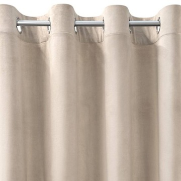 Zasłona VELVET WELUR ZAMSZ145x250 zieleń butelkowa