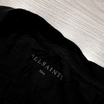 ALLSAINTS _ FIRMOWA MODNA KOSZULKA Z LOGO _ S/M