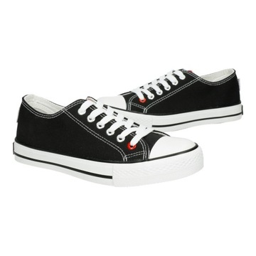 Tenisówki Ozoshi Black Canvas OZWA011D 37