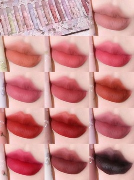 Новое поступление бархатного матового грязевого блеска для губ.