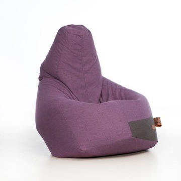 Pufa SAKOO Homeliness Fioletowa | JABBA Design