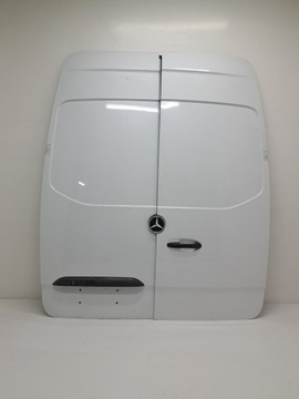 MERCEDES SPRINTER W910 19- DRZWI PRAWE LEWE TYŁ WYSOKIE KOMPLET