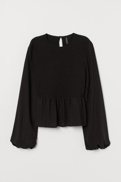 Bluzka Top z baskinką H&M r.36