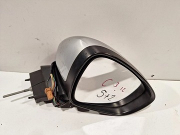 Lusterko zewnętrzne prawe Citroen C3 II 09-16 7PIN