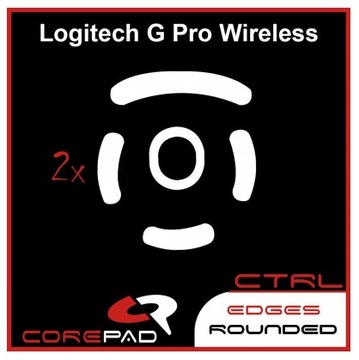 2 x CorePad Ślizgacze CTRL Logitech G Pro Wireless