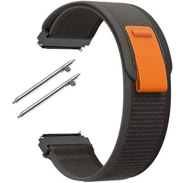 UNIWERSALNY PASEK 22mm DO ZEGARKA SMARTWATCHA 2x TELESKOPY NYLONOWY