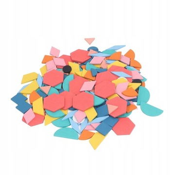 Геометрические интерактивные игрушки из блоков-пазлов
