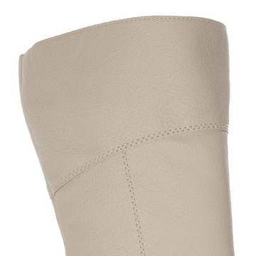 Kozaki Rieker Y3455-60 Beige ocieplane beżowe r.39